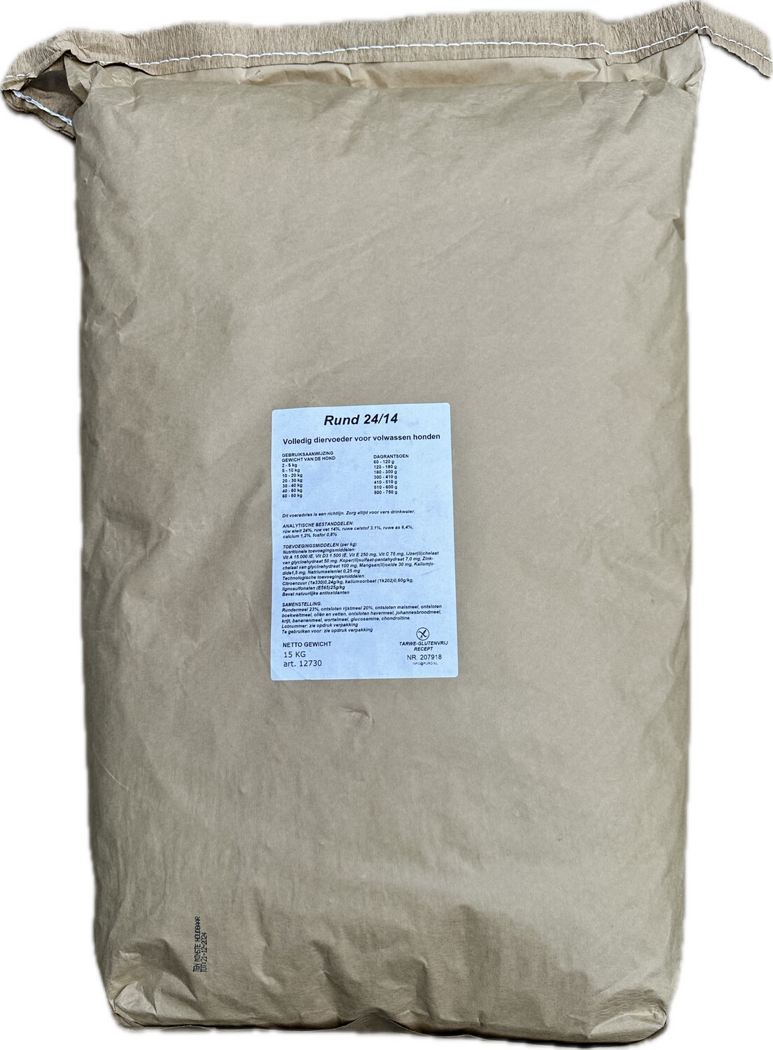Rund Premium 24/14 Geperst - 15KG-1