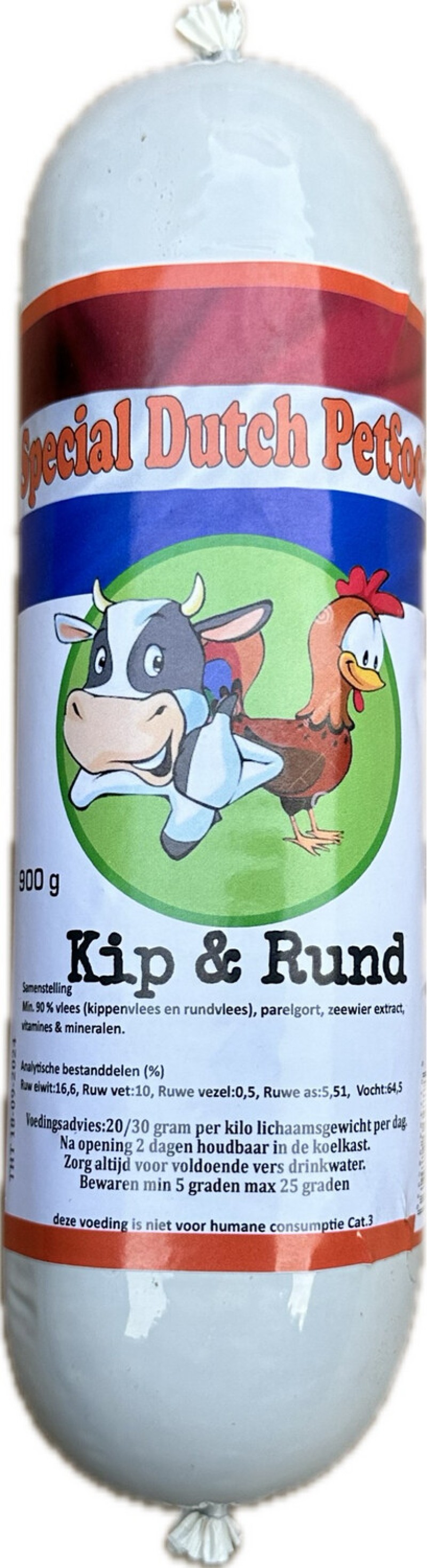 Houdbare worst 900 gram KIP/RUND