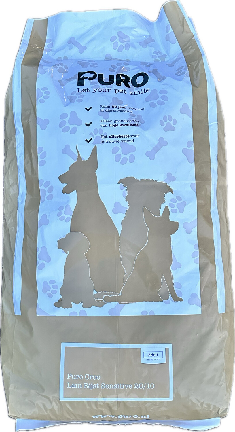 Krokant SP Lam Rijst Sensitive 20/10 - 10KG-1